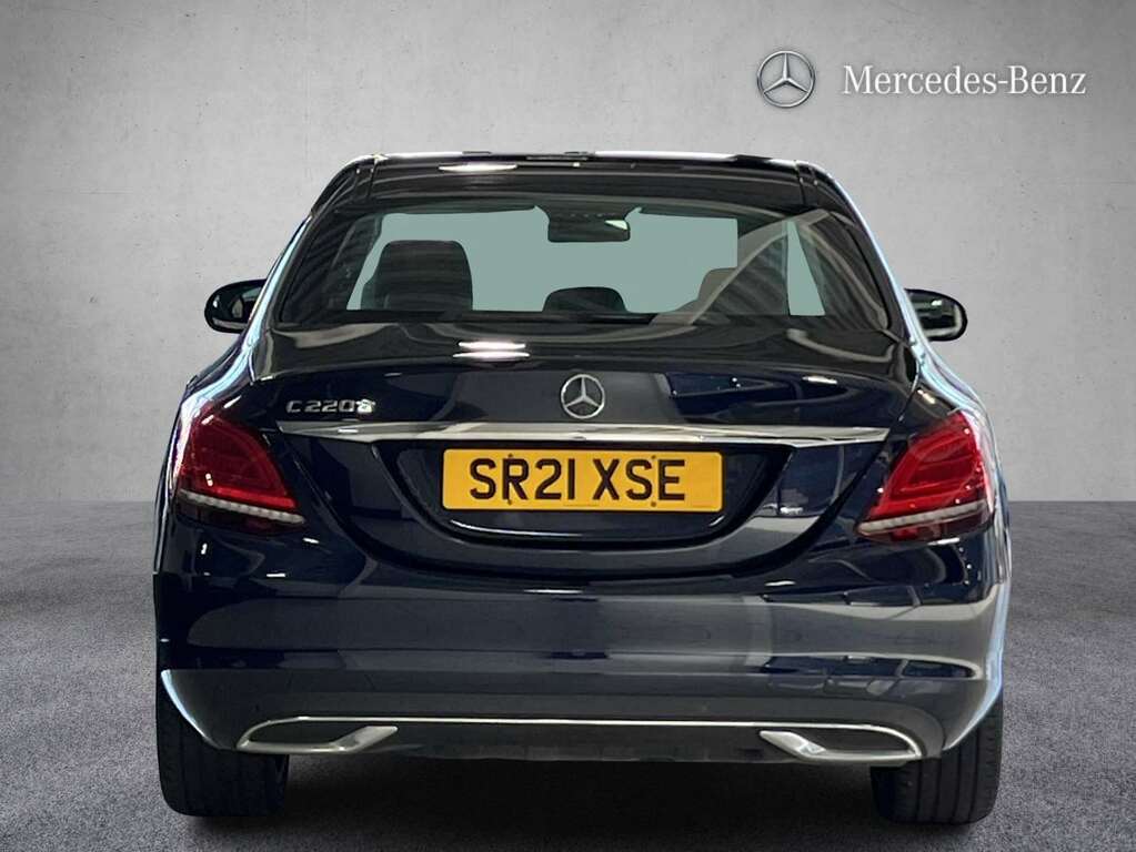 Mercedes-Benz C Class C220d Sport 9G-tronic 2021 SR21XSE Blue #3