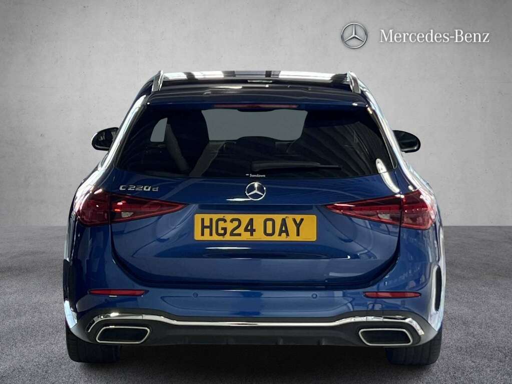 Mercedes-Benz C Class C220d Amg Line 9G-tronic 2024 HG24OAY Blue #5