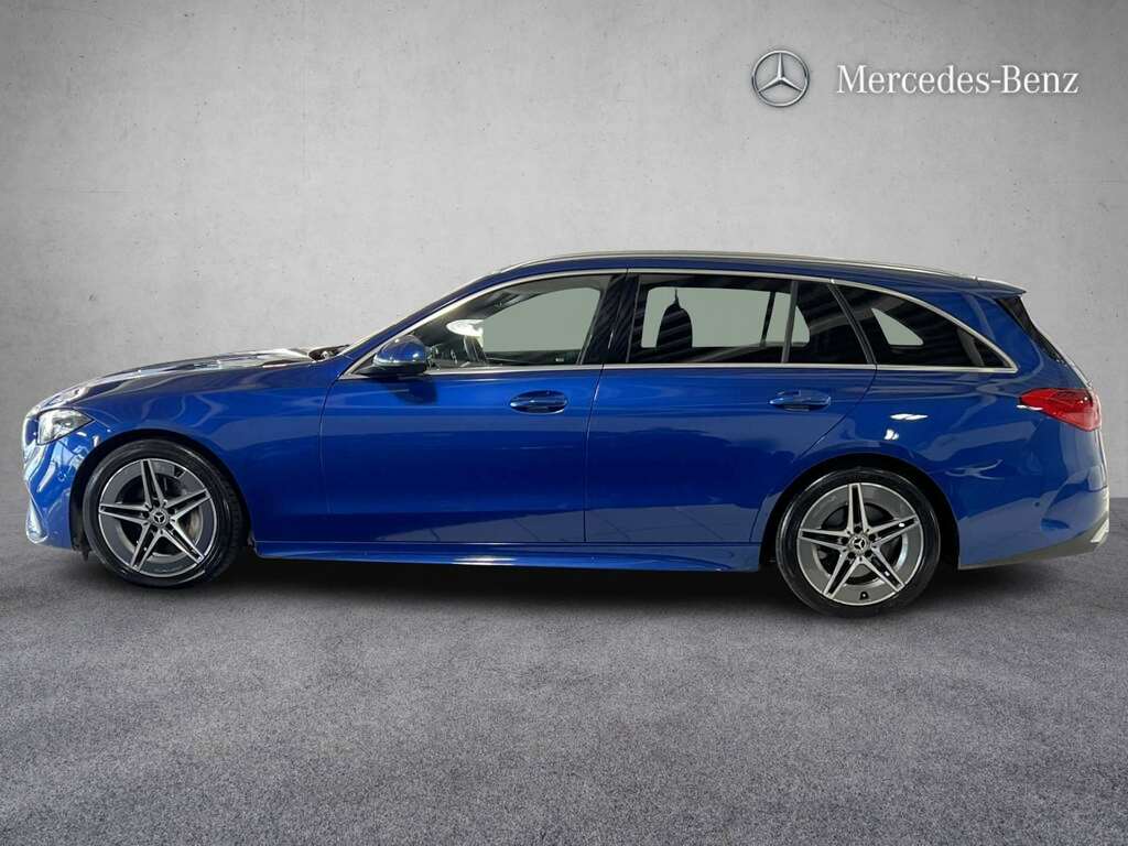 Mercedes-Benz C Class C220d Amg Line 9G-tronic 2024 HG24OAY Blue #6