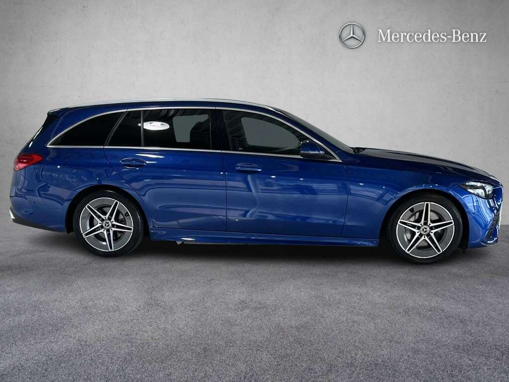 Mercedes-Benz C Class C220d Amg Line 9G-tronic 2024 HG24OAY Blue #4