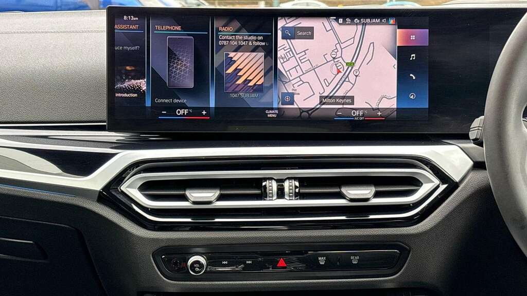 BMW 4 Series 420I M Sport Step 2023 Blue #3
