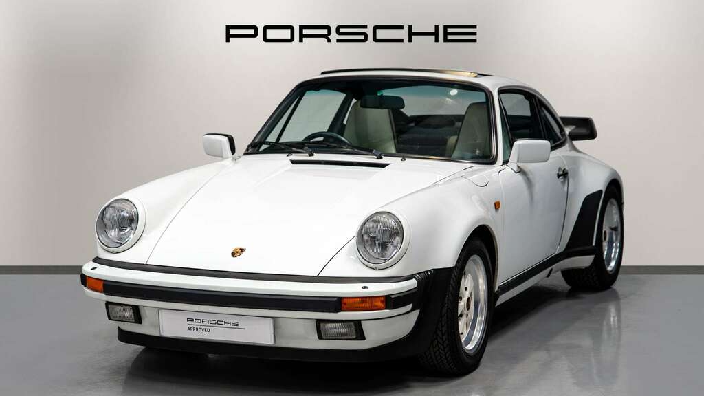 Porsche 911 Turbo 1988 White #2