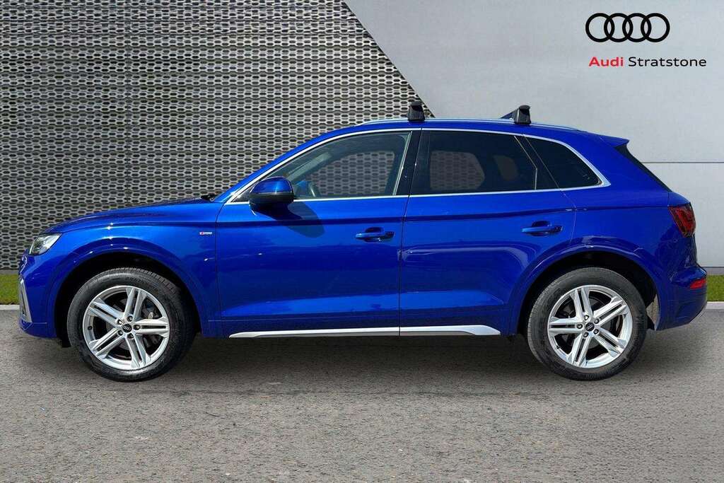 Audi Q5 45 Tfsi Quattro S Line S Tronic 2022 VN22XDC Blue #5