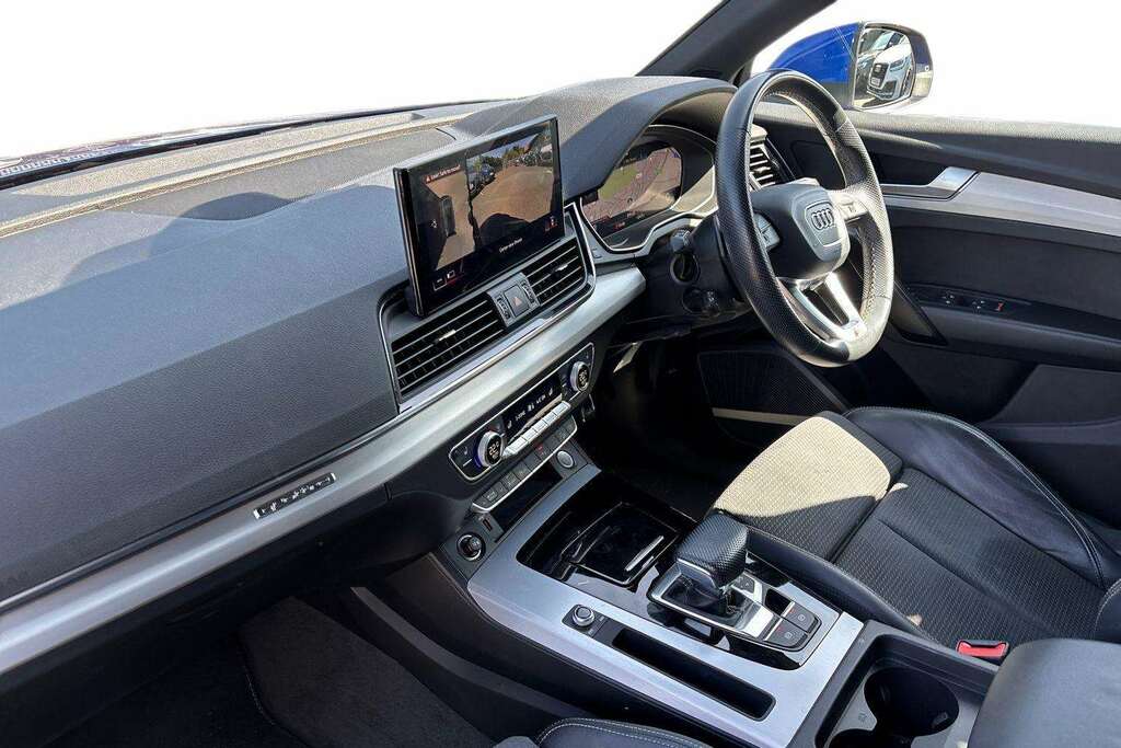Audi Q5 45 Tfsi Quattro S Line S Tronic 2022 VN22XDC Blue #2
