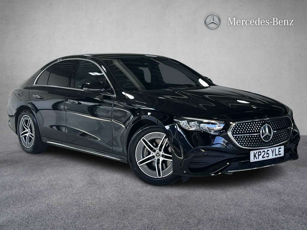 Mercedes-Benz E Class E200 Amg Line 9G-tronic 2025 Black