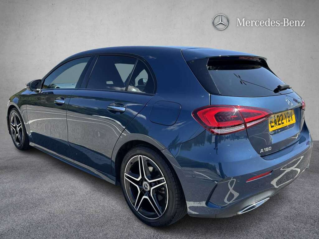 Mercedes-Benz A Class A180 Amg Line Premium 2022 EA22YBV Blue #2