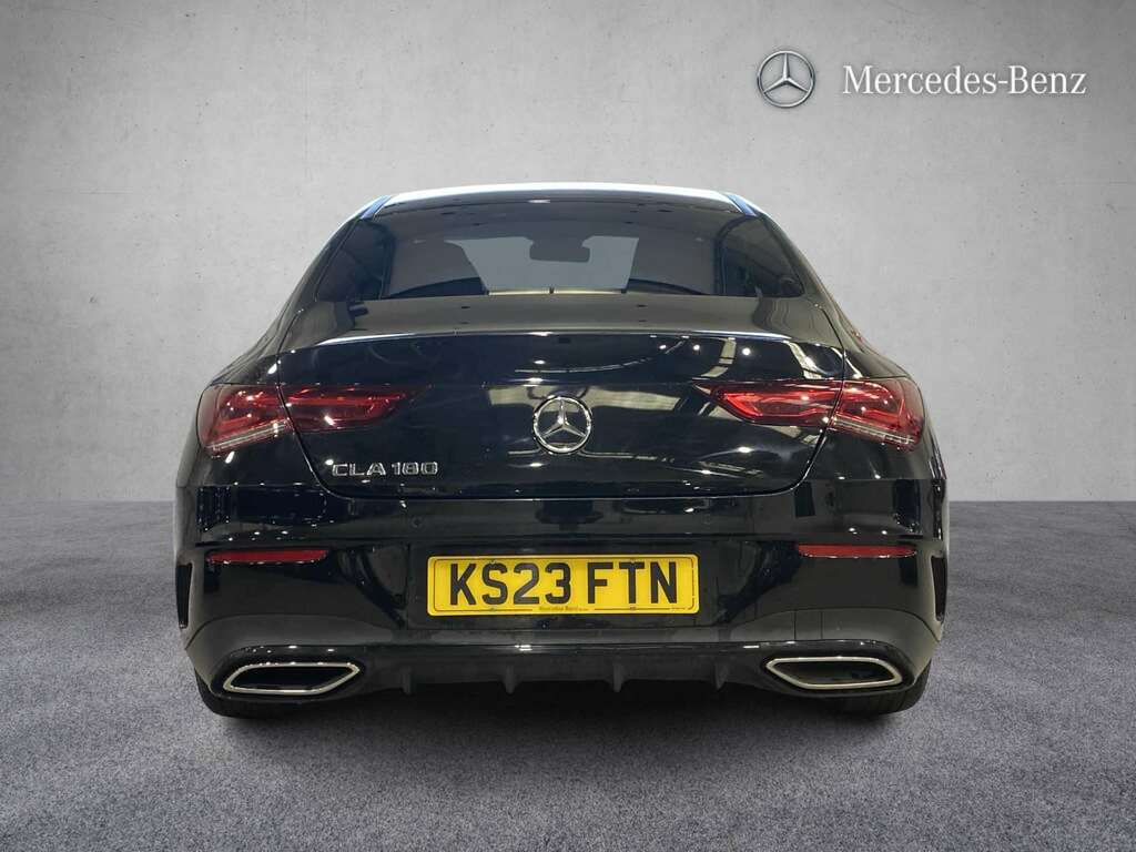 Mercedes-Benz CLA Class 180 Amg Line Premium Tip 2023 KS23FTN Black #4