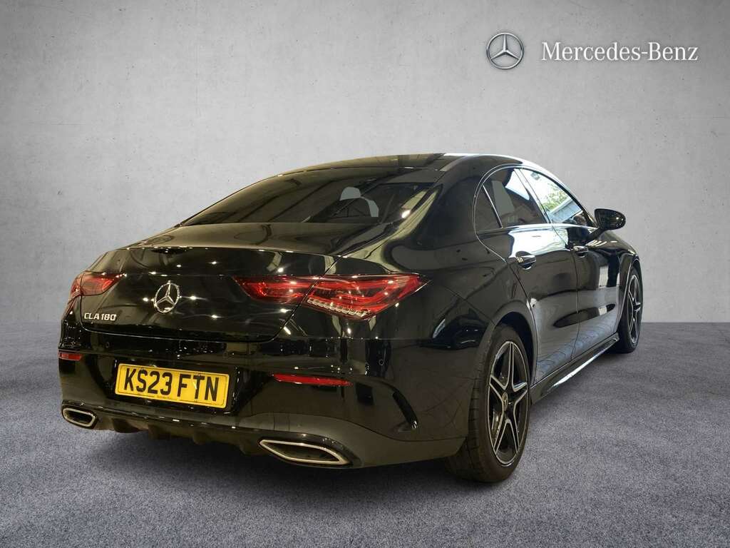 Mercedes-Benz CLA Class 180 Amg Line Premium Tip 2023 KS23FTN Black #5