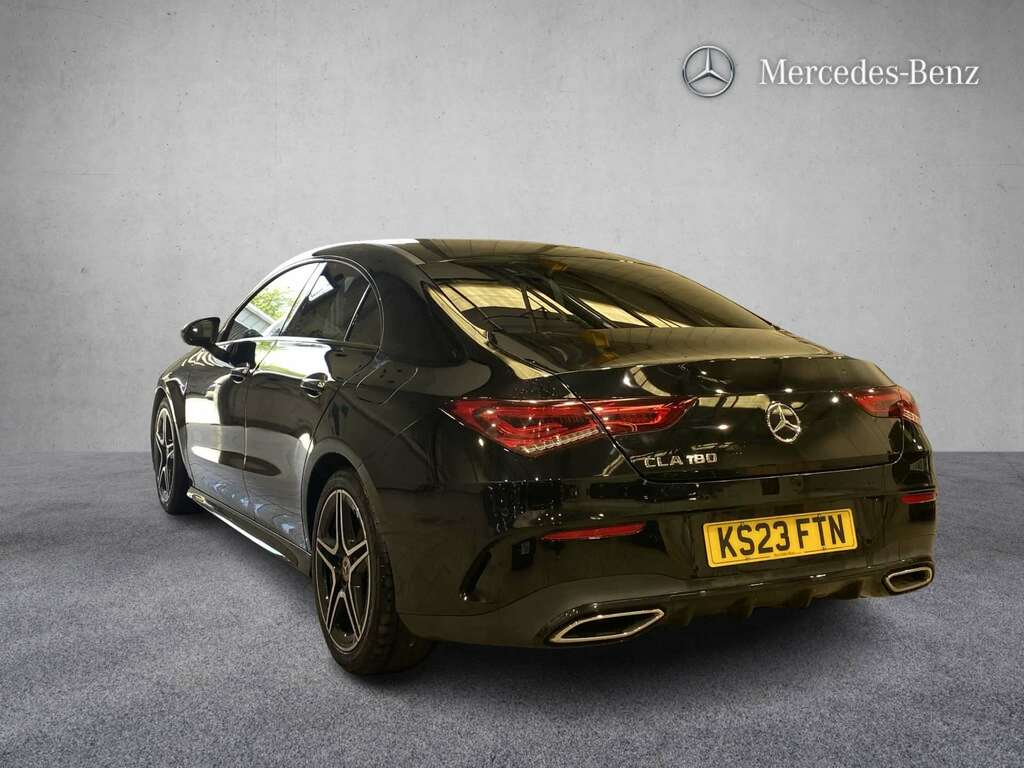 Mercedes-Benz CLA Class 180 Amg Line Premium Tip 2023 KS23FTN Black #3