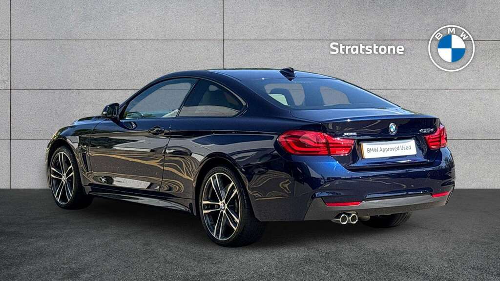 BMW 4 Series 435D Xdrive M Sport Professional Media Blue #2