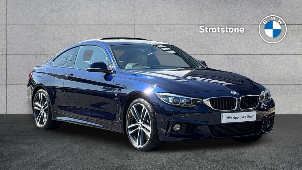 BMW 4 Series 435D Xdrive M Sport Professional Media Blue