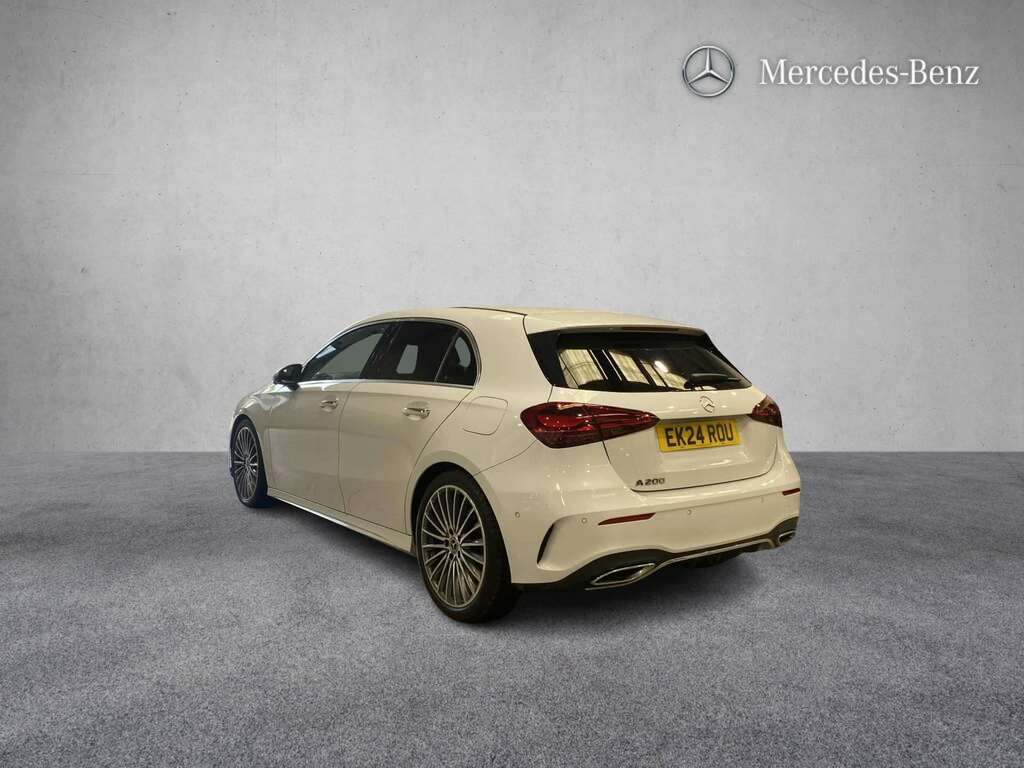 Mercedes-Benz A Class A200 Amg Line Premium Plus 2024 EK24ROU White #4