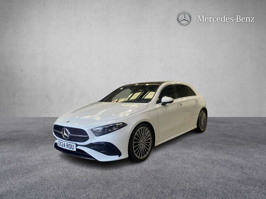 Mercedes-Benz A Class A200 Amg Line Premium Plus 2024 EK24ROU White #2