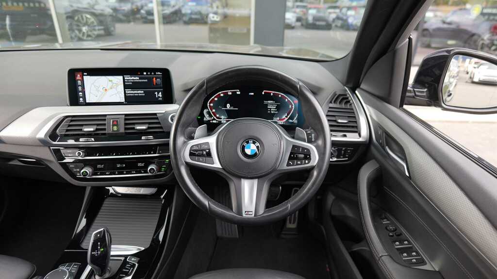 BMW X3 Xdrive20d Mht M Sport Step 2021 Grey #4