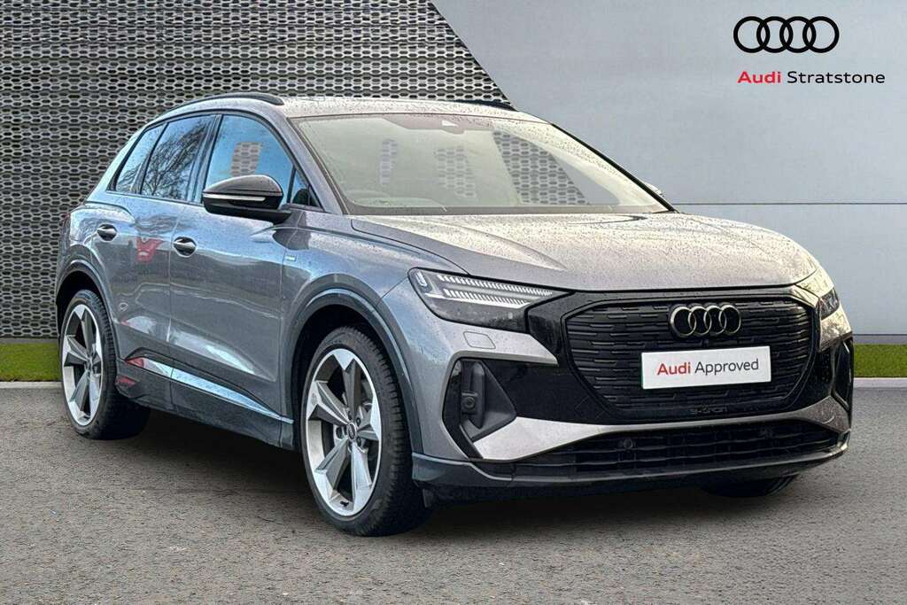 Audi Q4 E Tron 210Kw 45 82Kwh Black Edition 2025 Grey