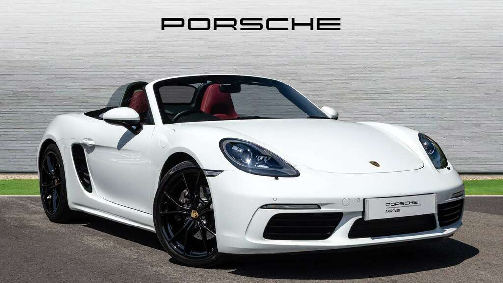 Porsche 718 Boxster Boxster S-a 2018 White