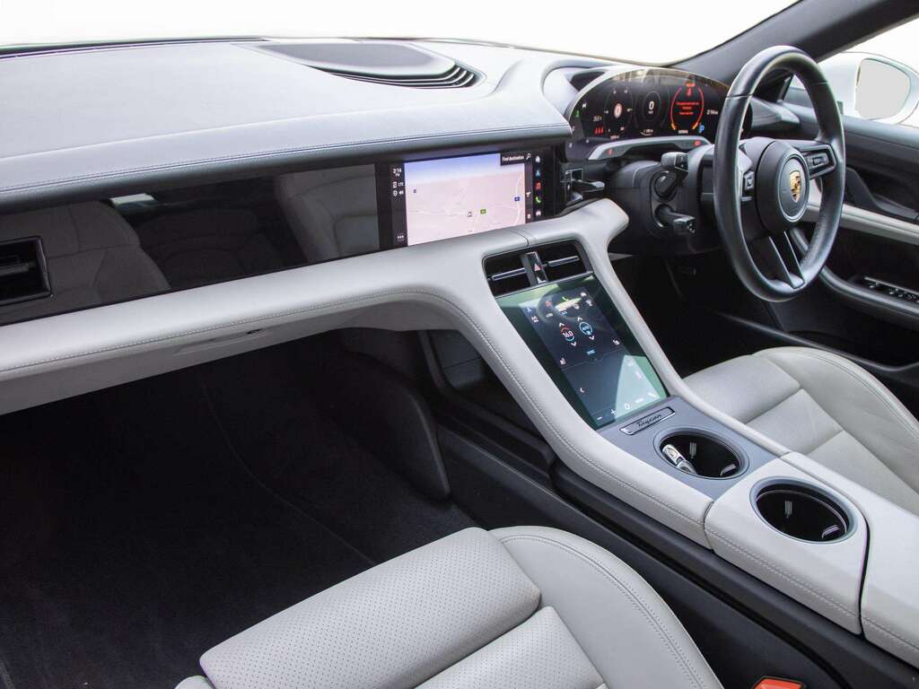 Porsche Taycan 4X2 2022 White #2