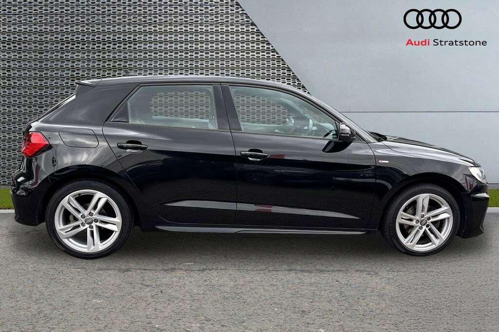 Audi A1 35 Tfsi S Line 2019 MK19NYB Black #3