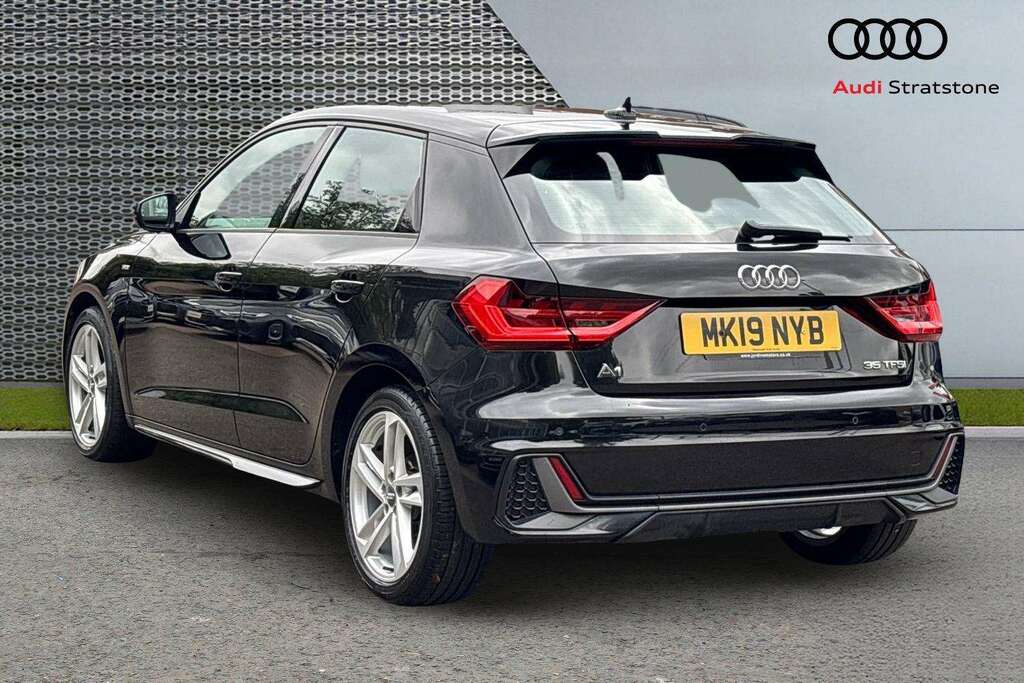 Audi A1 35 Tfsi S Line 2019 MK19NYB Black #2