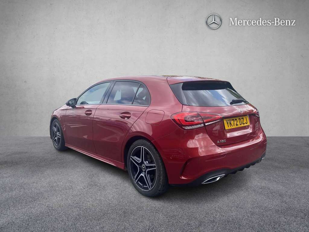 Mercedes-Benz A Class A180 Amg Line Executive 2022 YK72DZJ Red #2