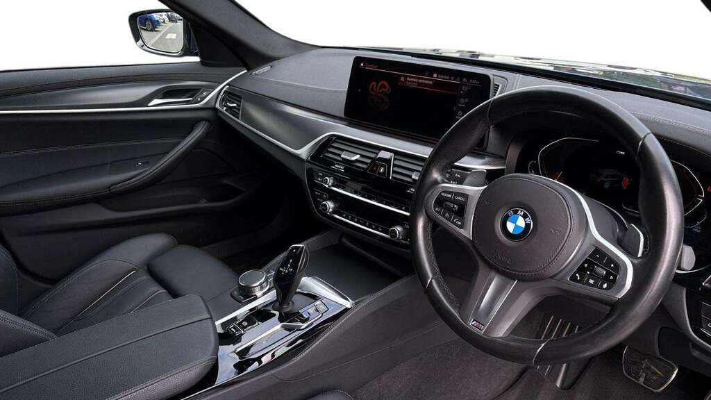 BMW 5 Series 520D Mht M Sport Step 2023 Blue #3