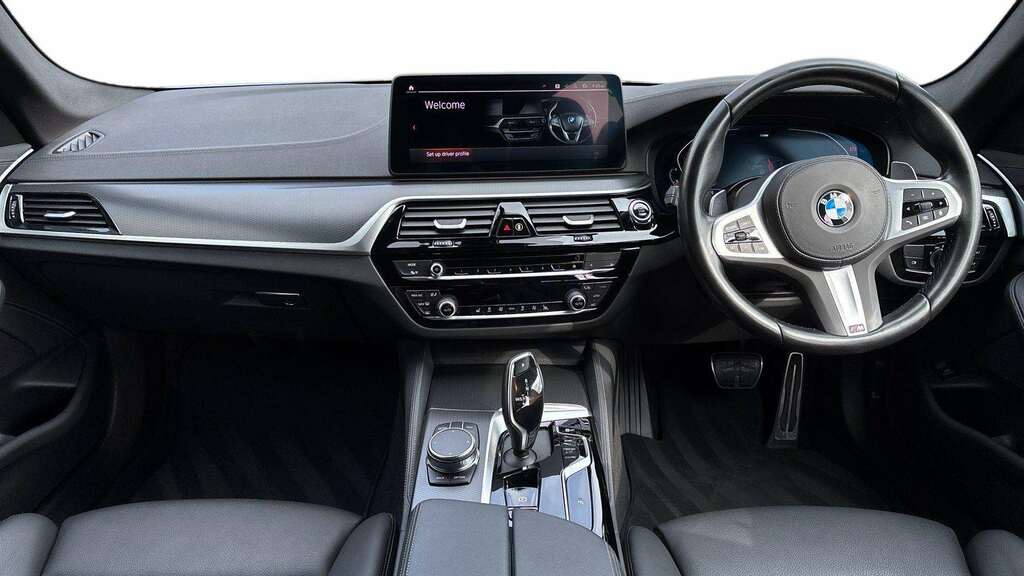 BMW 5 Series 520D Mht M Sport Step 2023 Blue #2