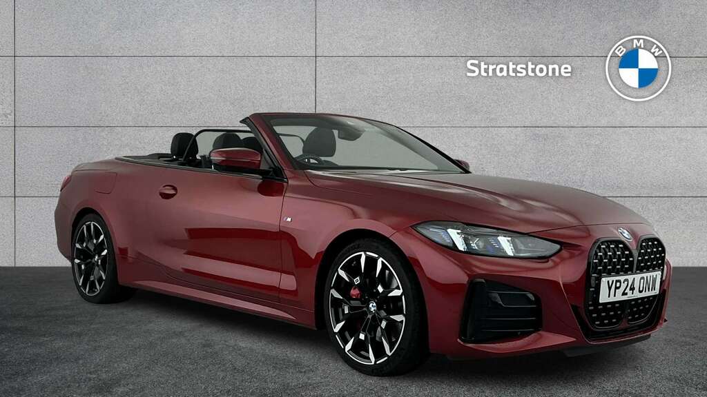 BMW 4 Series 420I M Sport Step 2024 Red