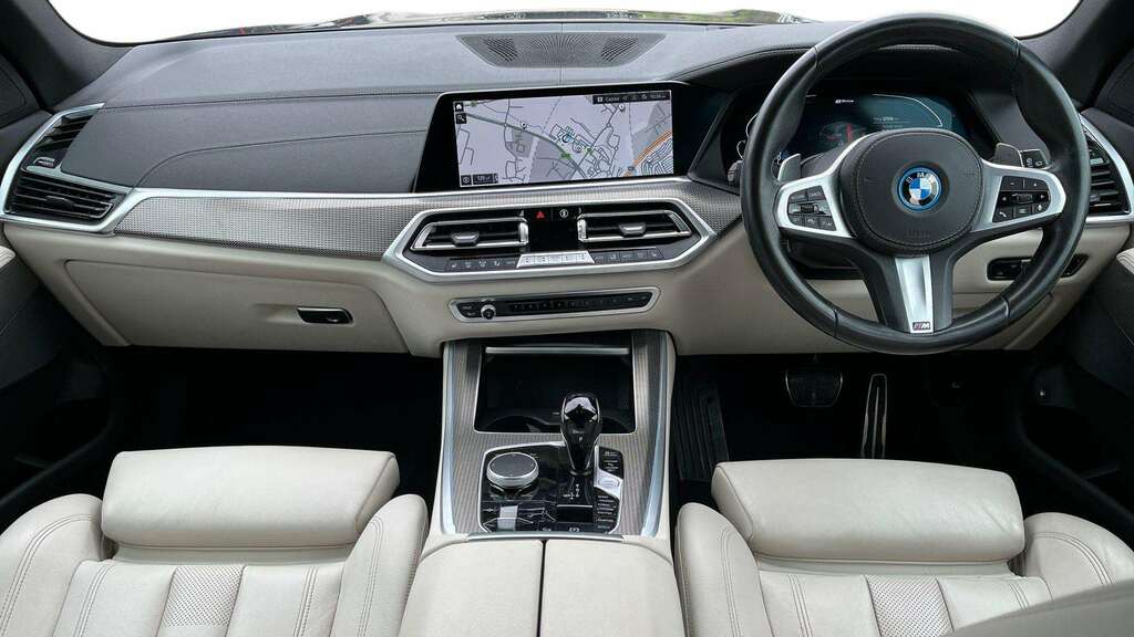 BMW X5 Xdrive45e M Sport 2022 Black #3