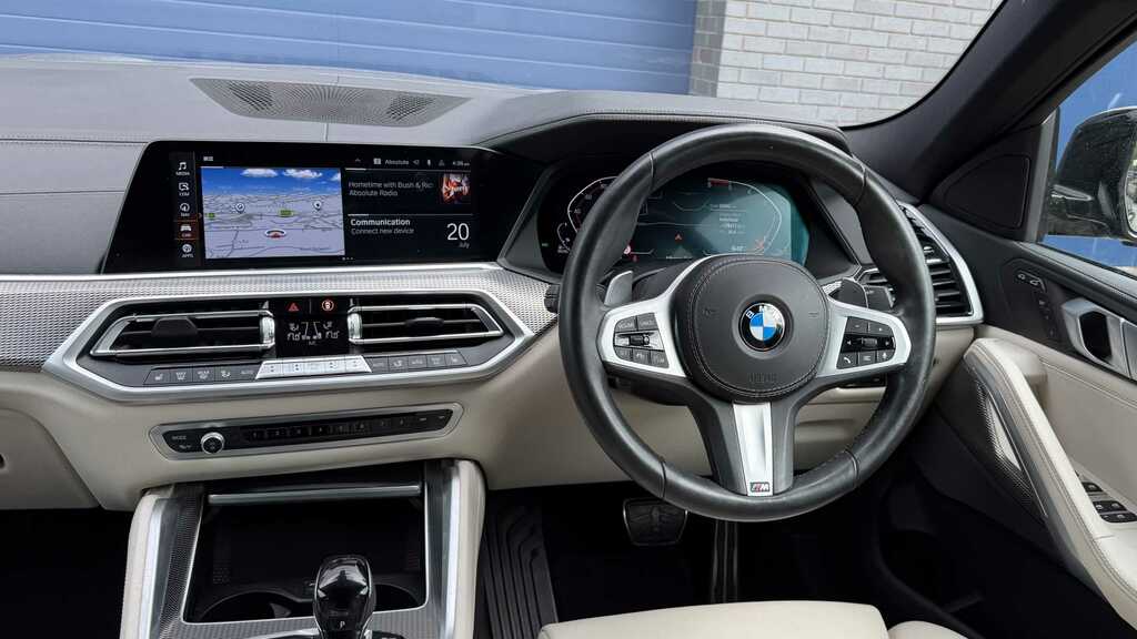 BMW X6 Xdrive40d Mht M Sport Step 2021 Black #4