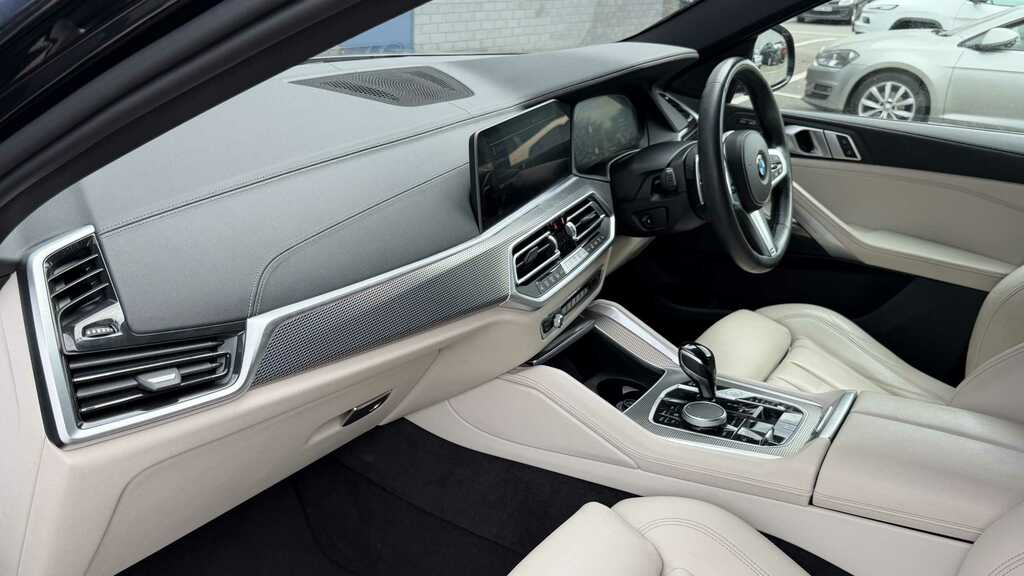 BMW X6 Xdrive40d Mht M Sport Step 2021 Black #3