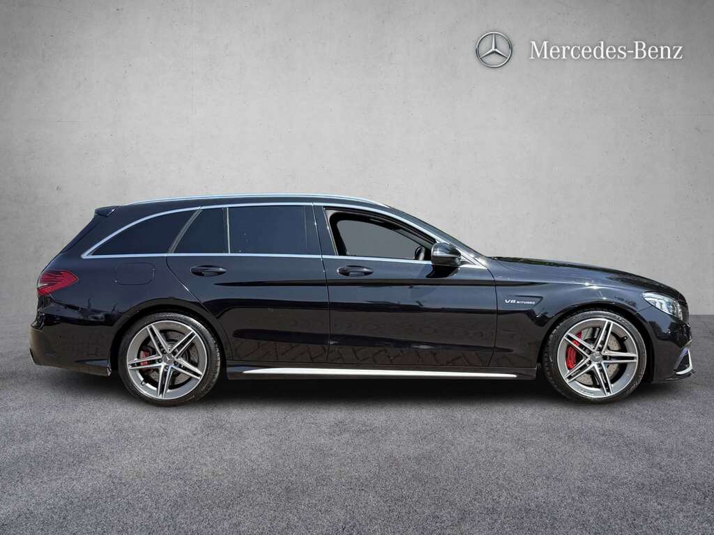 Mercedes-Benz C Class Saloon White #8