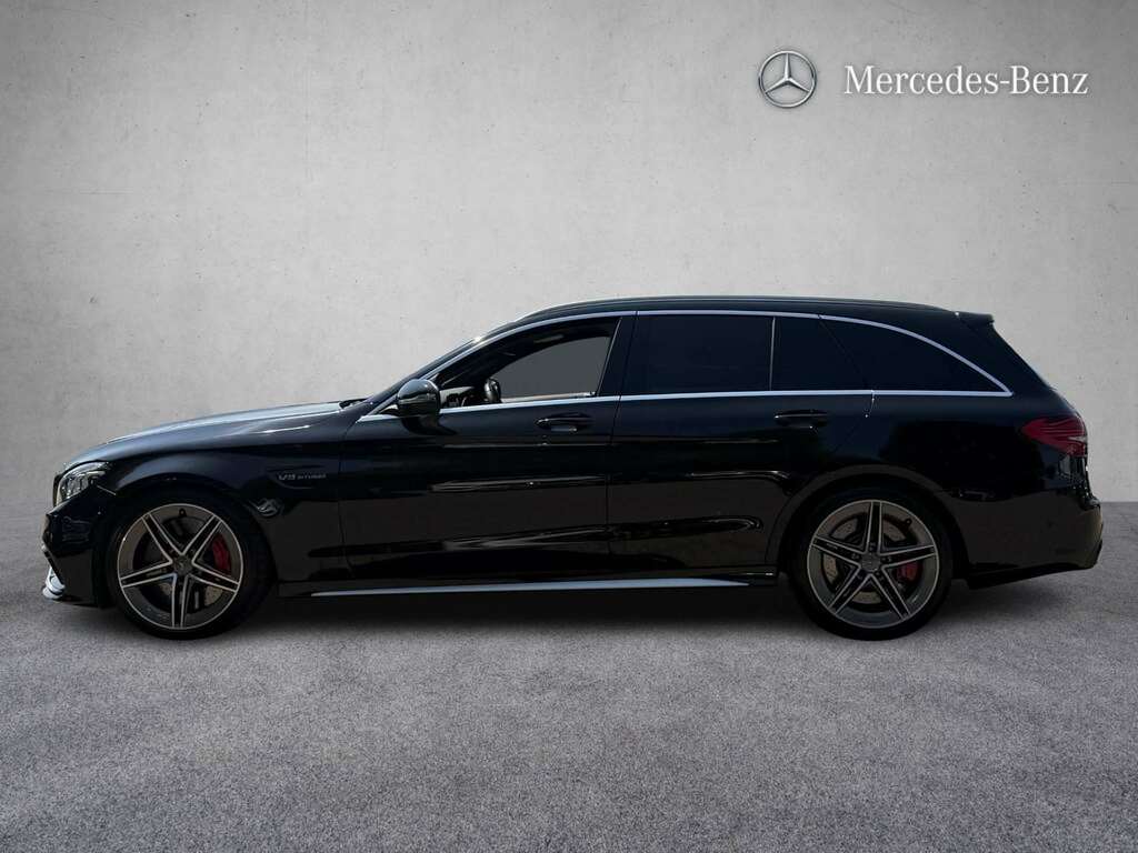 Mercedes-Benz C Class Saloon White #3