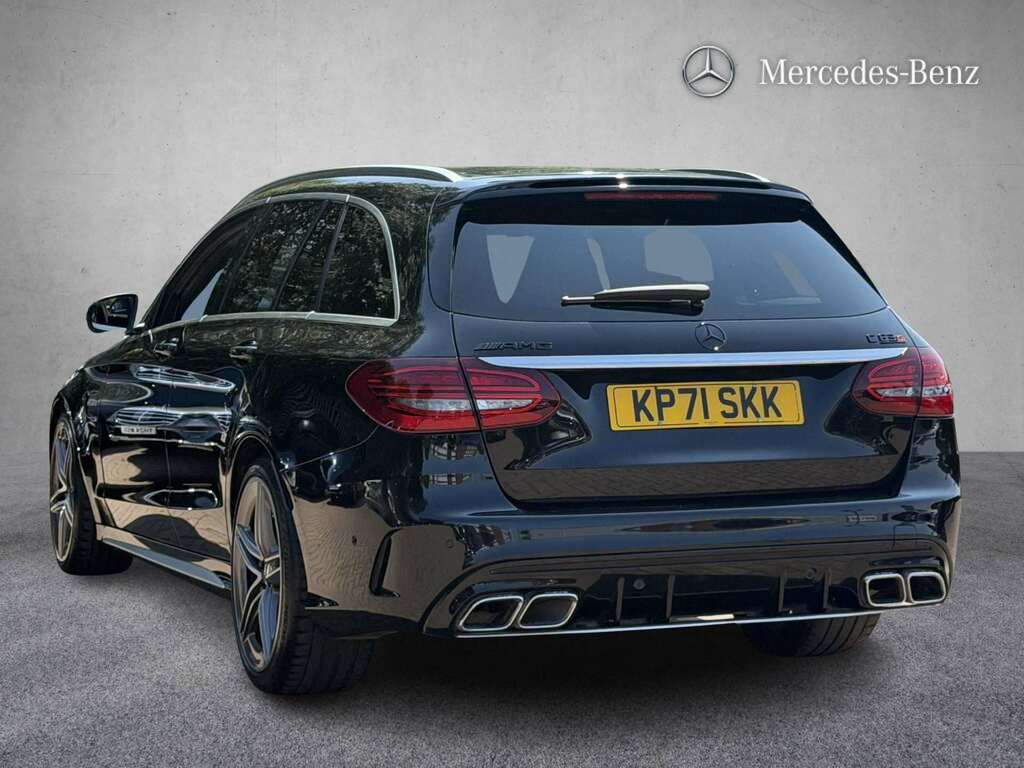Mercedes-Benz C Class Saloon White #4