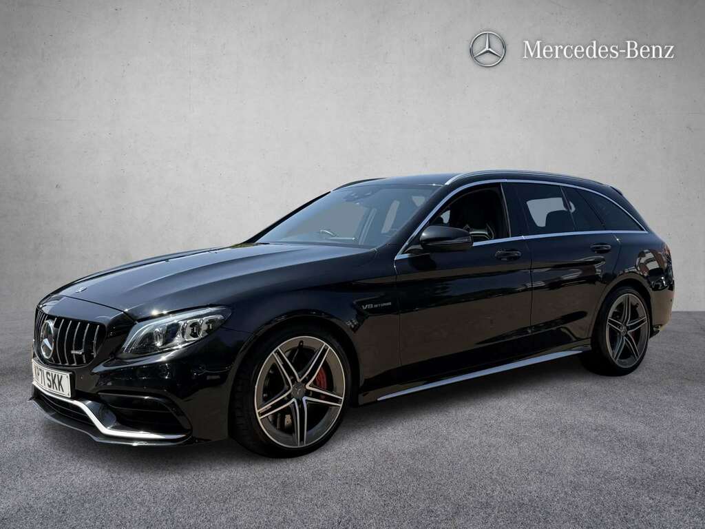 Mercedes-Benz C Class Saloon White #2