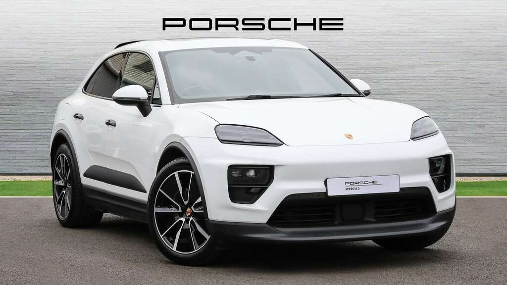 Porsche Macan Electric 2024 White