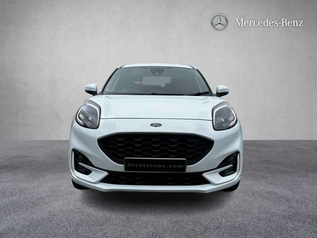 Ford Puma 1.0 Ecoboost Hybrid Mhev St-line X Dct 2023 SB23YXE White #2