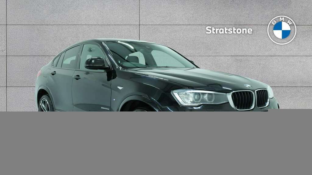 BMW X4 Xdrive20d M Sport Step 2016 Black