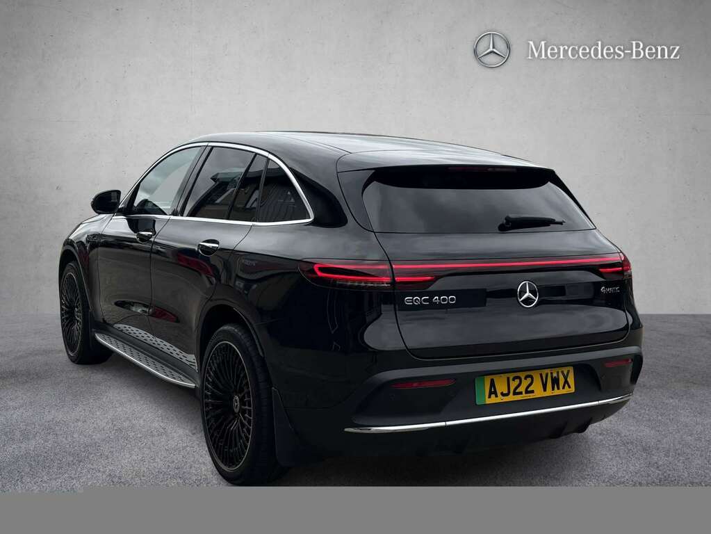 Mercedes-Benz EQC 400 300Kw Amg Line Premium Plus 80Kwh 202 Black #2