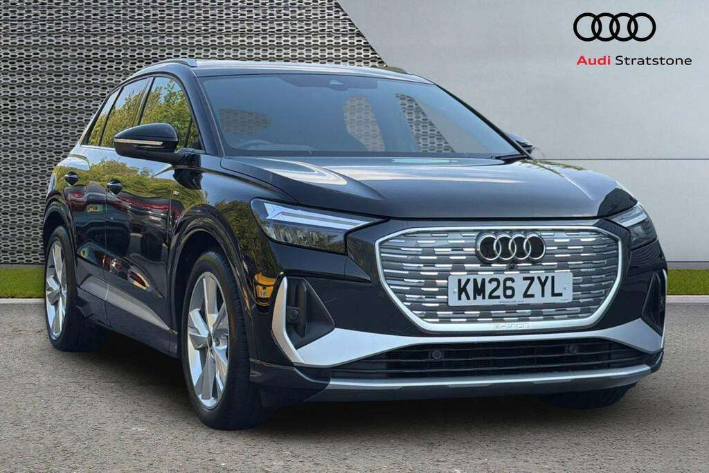 Audi Q4 E Tron 210Kw 45 82Kwh S Line Leather 2026 Black