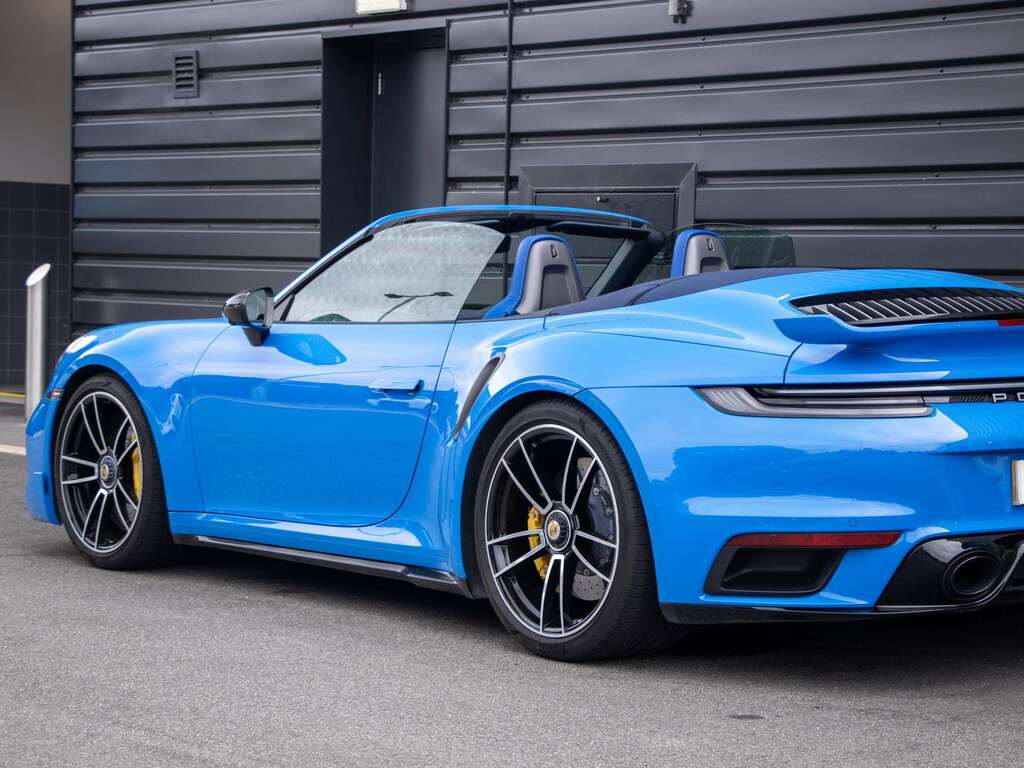 Porsche 911 Turbo S S-a 2022 EF72NZR Blue #5