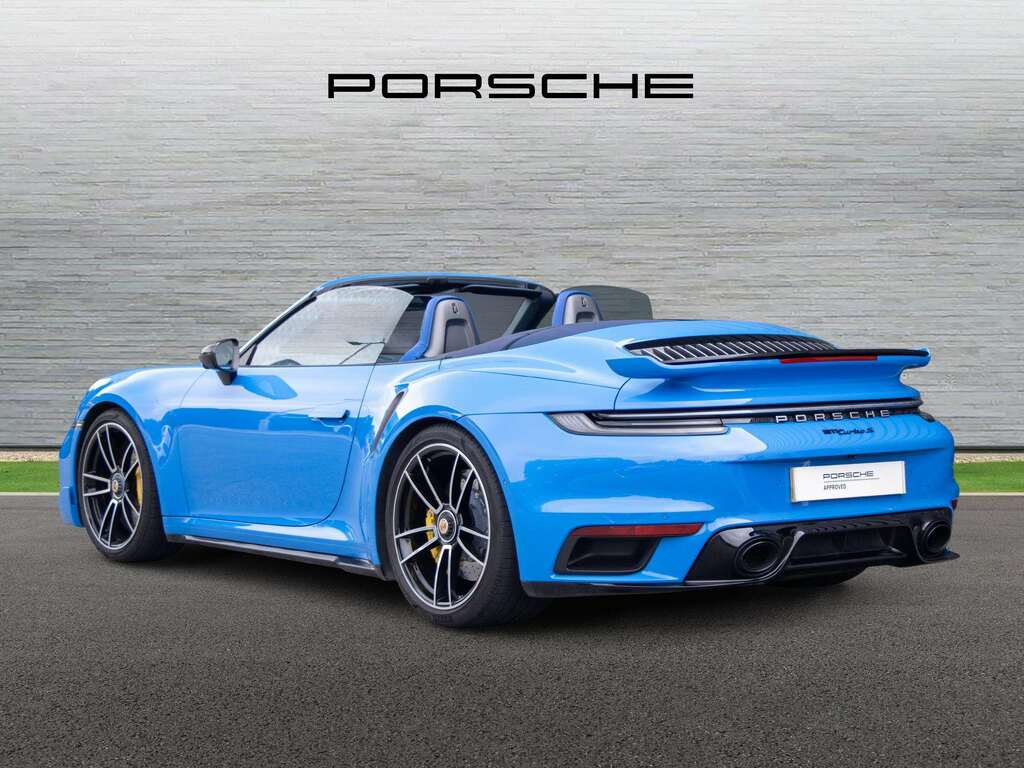 Porsche 911 Turbo S S-a 2022 EF72NZR Blue #3