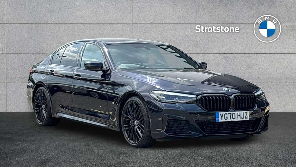 BMW 5 Series 520D Mht M Sport Step Black #1