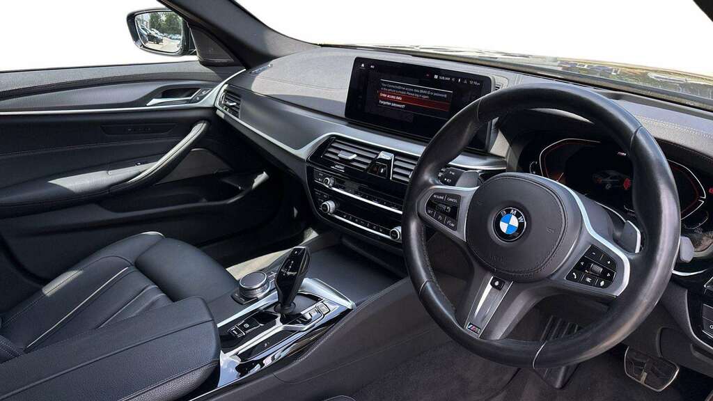 BMW 5 Series 520D Mht M Sport Step Black #7