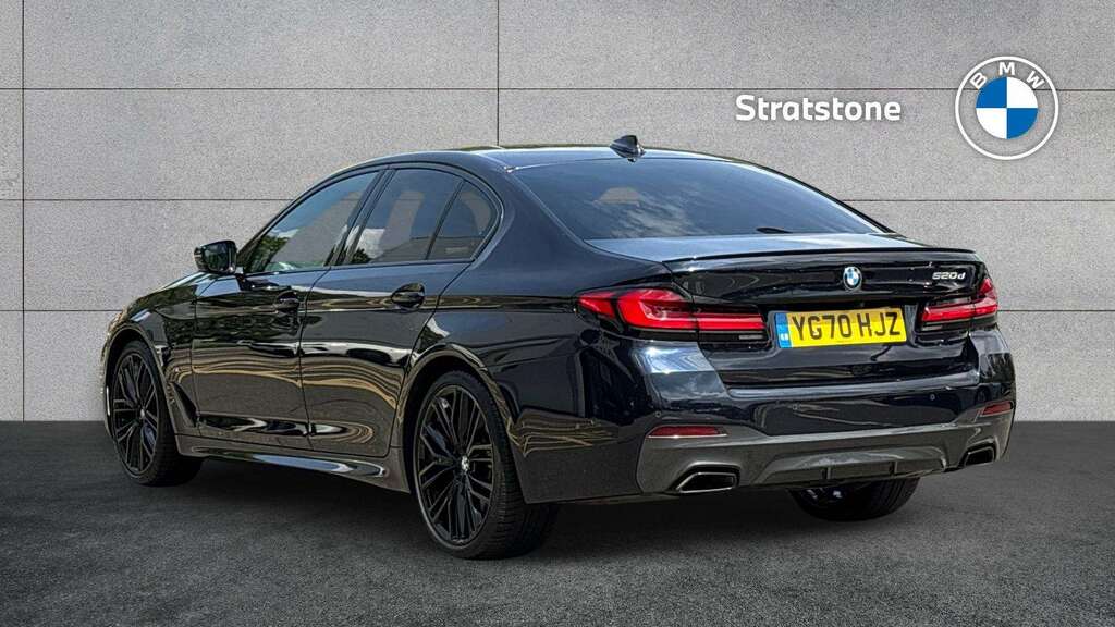 BMW 5 Series 520D Mht M Sport Step Black #2