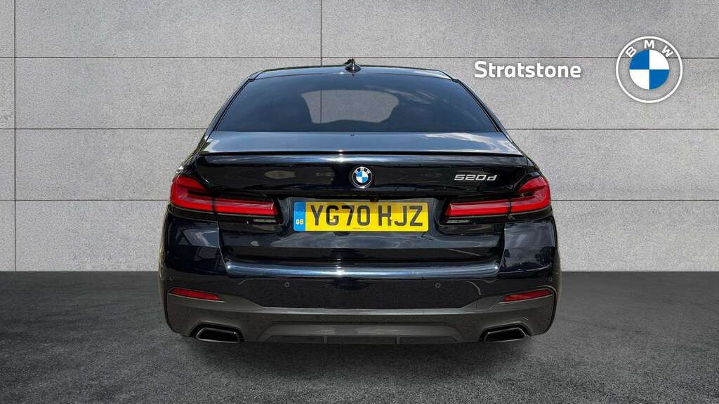 BMW 5 Series 520D Mht M Sport Step Black #19