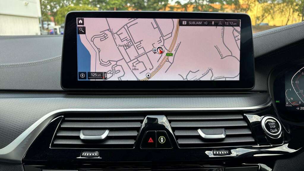 BMW 5 Series 520D Mht M Sport Step Black #32