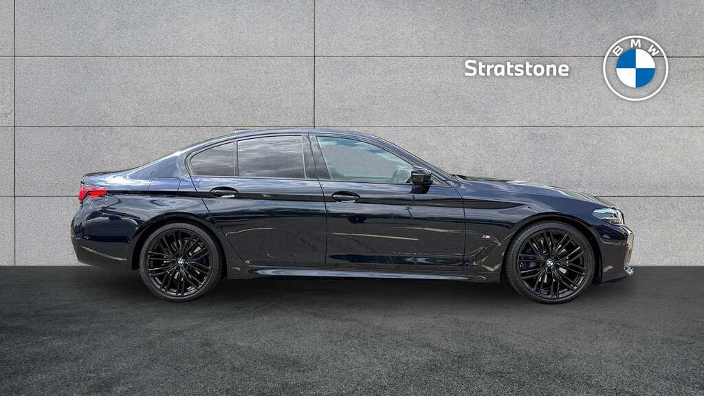 BMW 5 Series 520D Mht M Sport Step Black #3