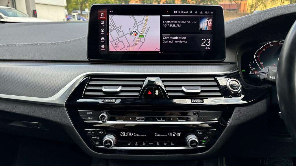 BMW 5 Series 520D Mht M Sport Step Black #9