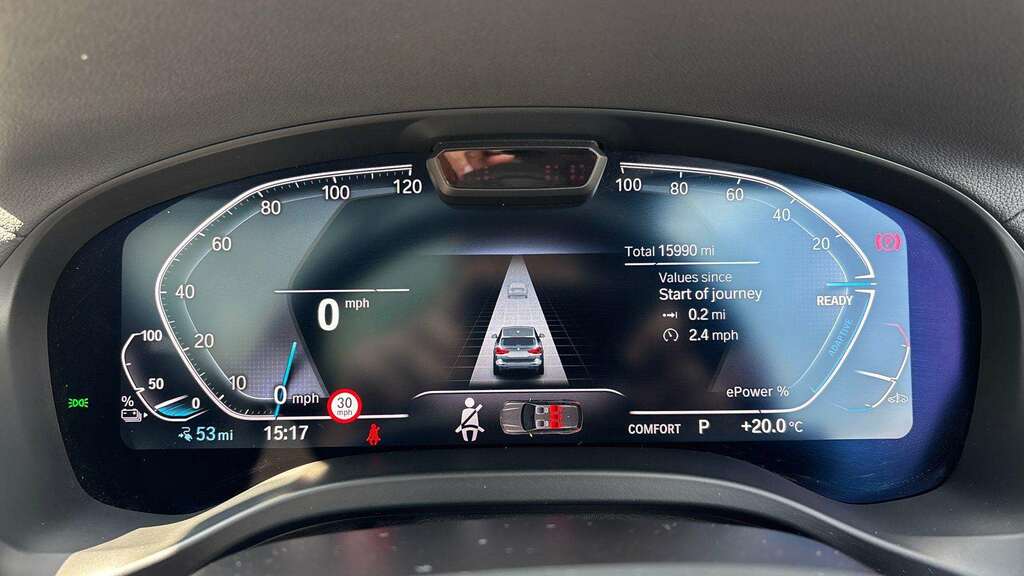 BMW iX3 80Kwh M Sport Blue #8