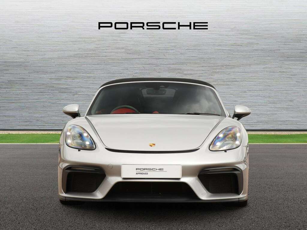 Porsche 718 Spyder Spyder S-a 2021 Silver #2